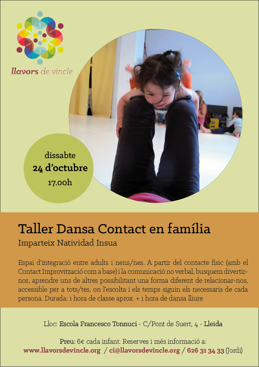 Taller dansa Contact en família