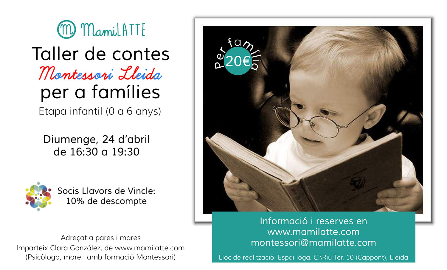 Taller de contes Montessori a Lleida per a famílies
