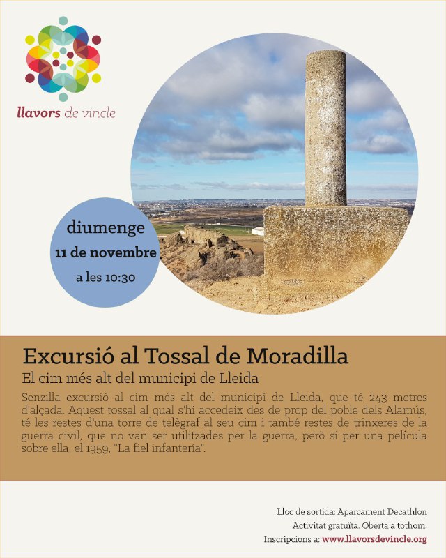 Excursió al Tossal de Moradilla