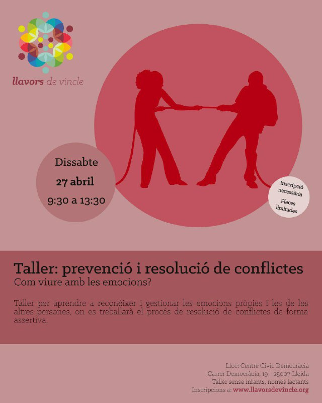 Taller: "Prevenció i resolució de conflictes"