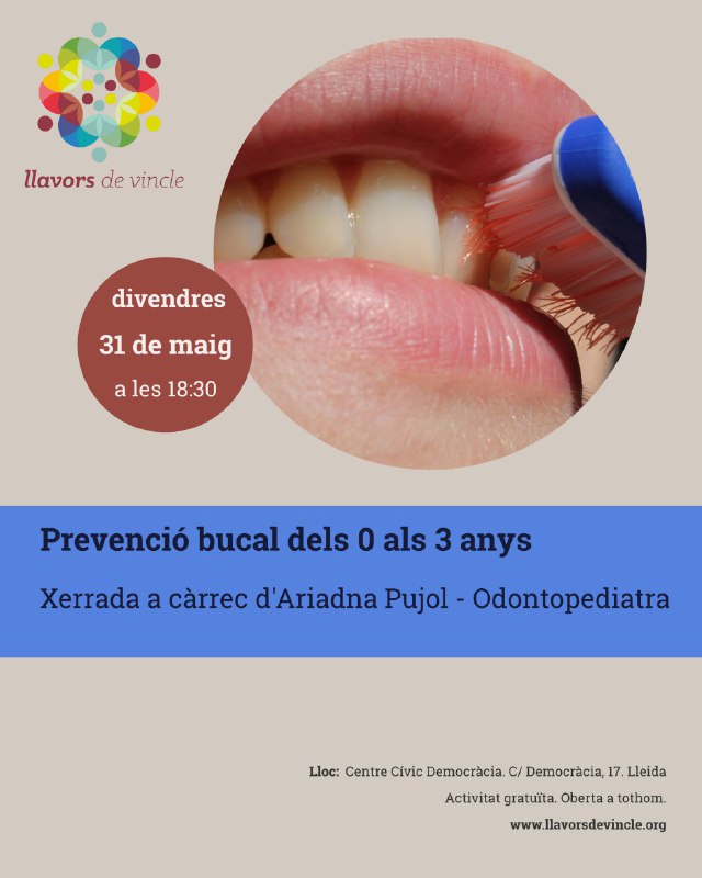 Prevenció bucal dels 0 als 3 anys