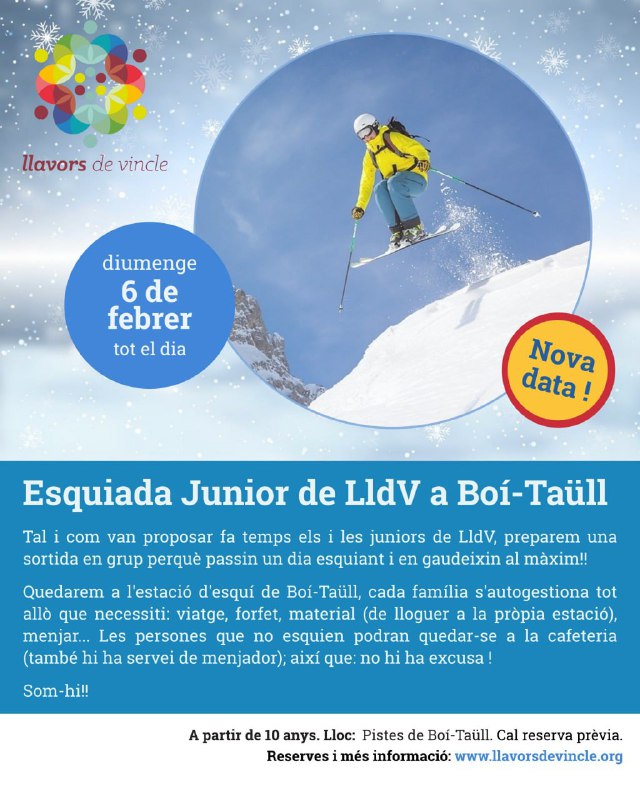Esquiada Junior de LldV a Boí-Taüll