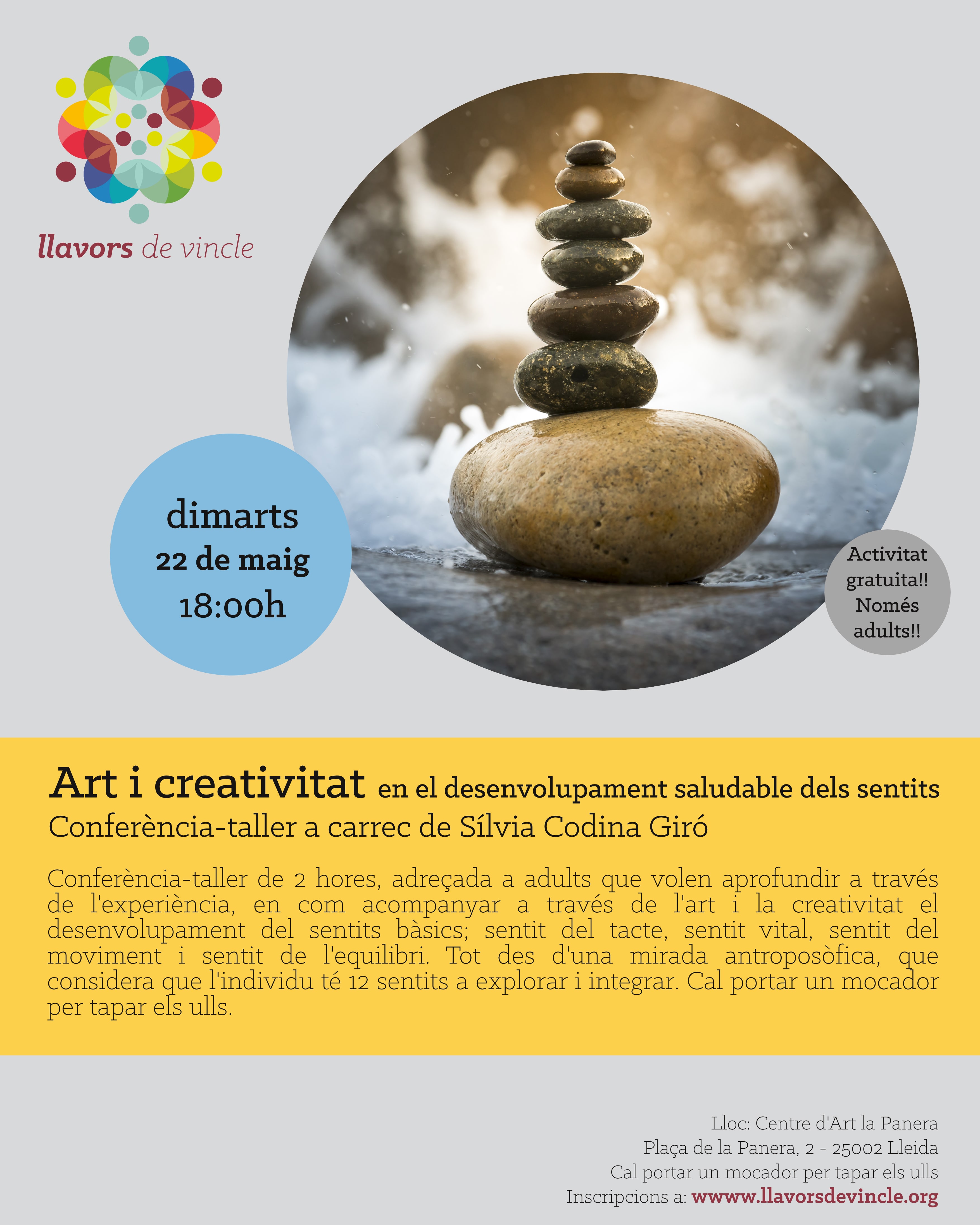 Art i creativitat en el desenvolupament saludable dels sentits