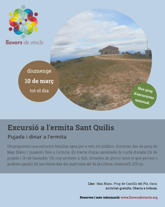 Excursió a l'ermita Sant Quilis